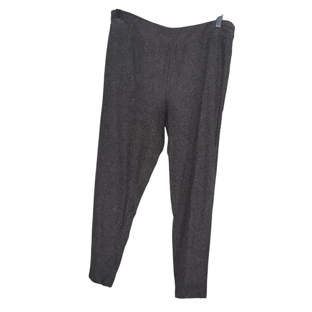 Terra & Sky Womens Heather Gray Leggings Size 14W - Picture 2 of 8